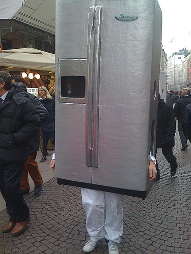 Walking fridge